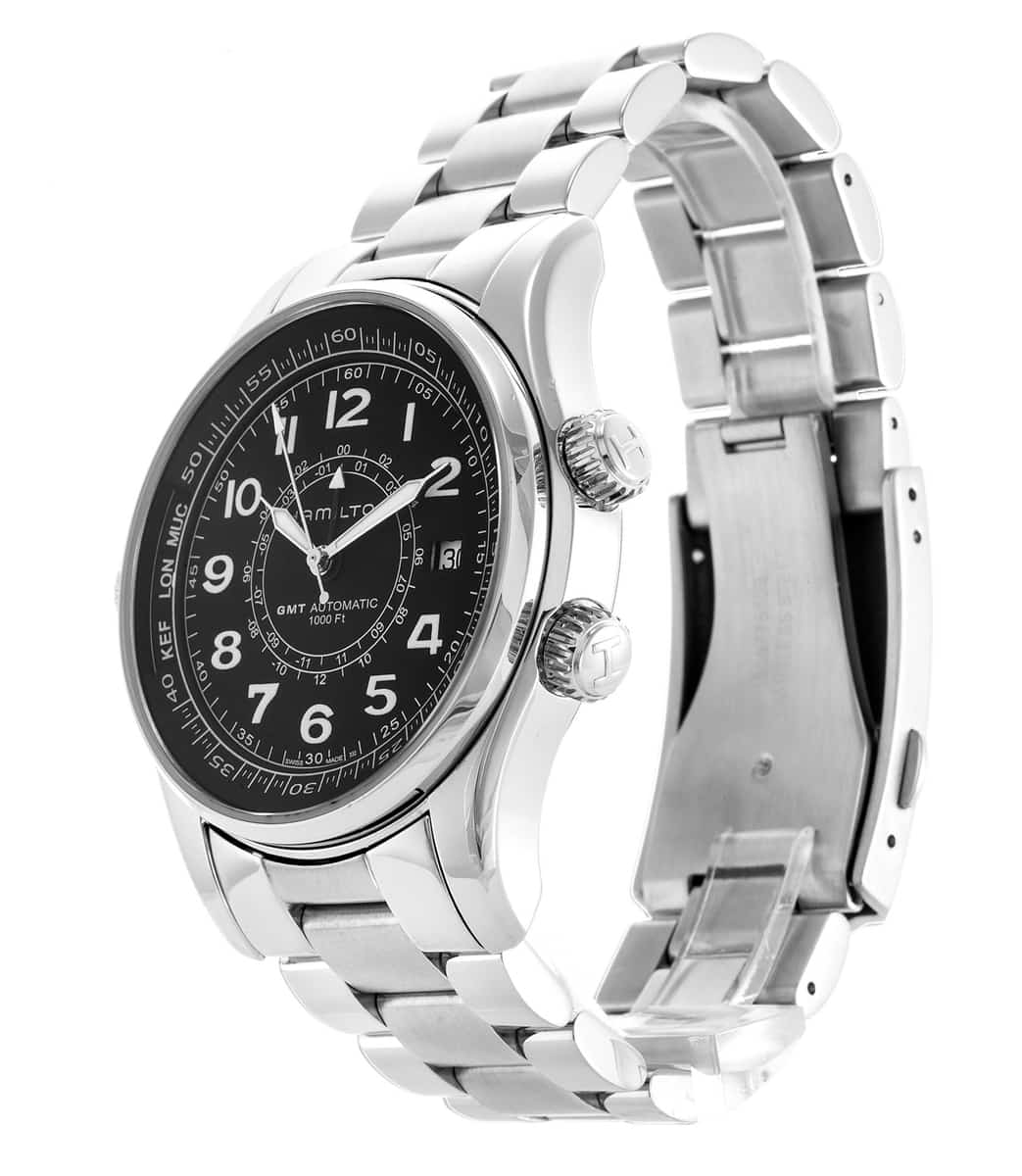 Pre Owned Hamilton Khaki Navy H77505133 Watch Watchfinder Co